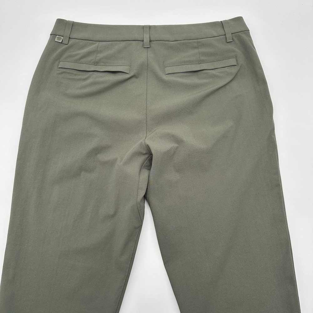 Lululemon Commission Pant Olive Green Mens 34 LM5AR3S Technical Chino Trousers - Picture 9 of 10